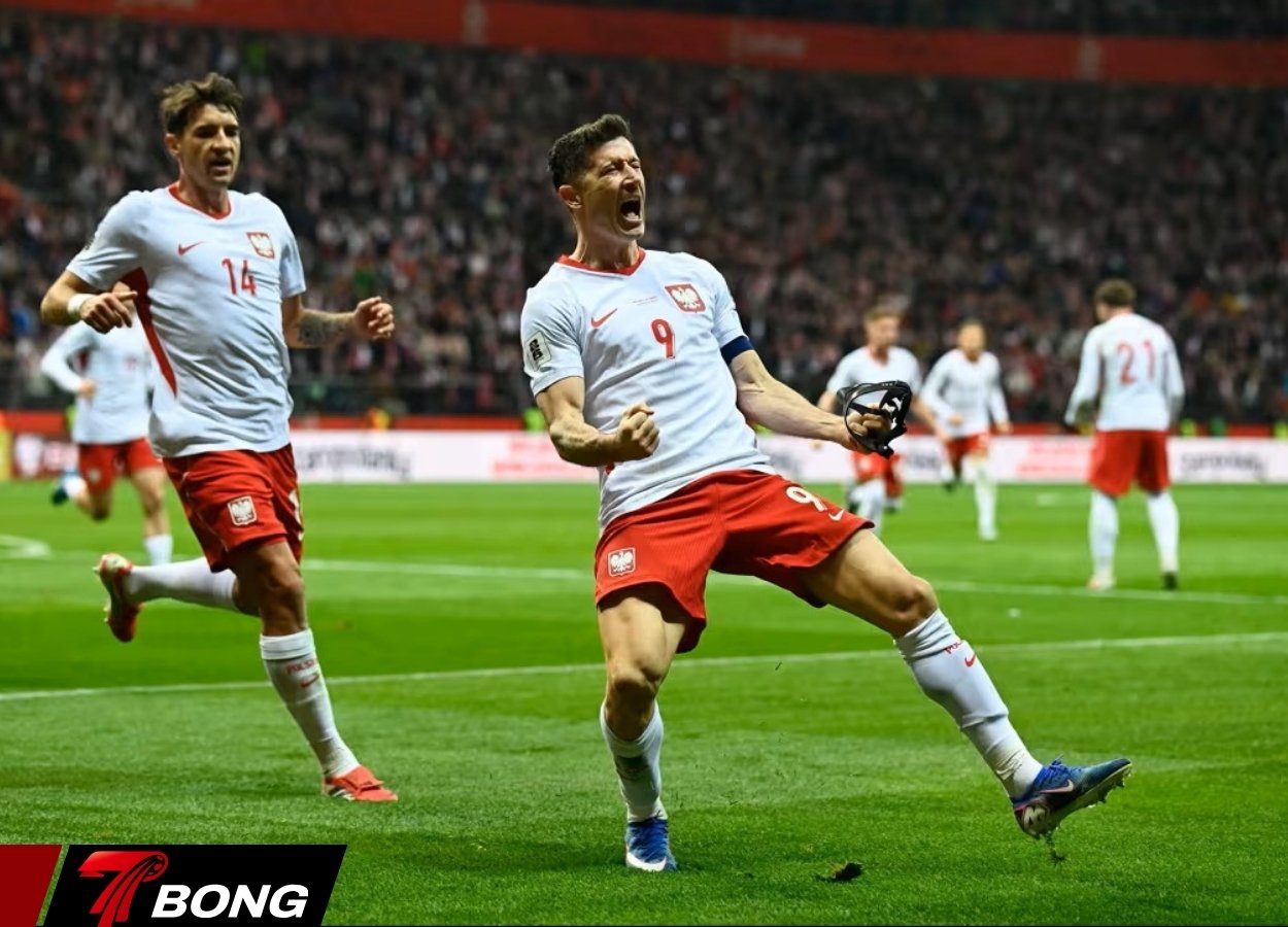 Robert Lewandowski - hạt nhân chính của tuyển Ba Lan